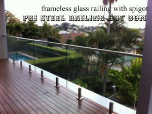 Balcony Glass Railing 01